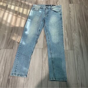 London Fog Light Blue Men's Straight Jeans